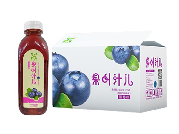 藍莓果味飲料1*15*500ml